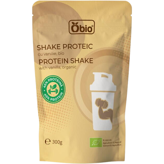 Oferte la Shake Proteic cu Vanilie Ecologic/Bio 300g