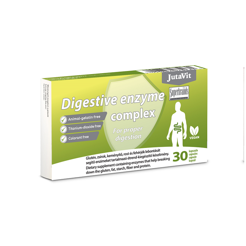 Oferte la Complex Enzime Digestive 30cps