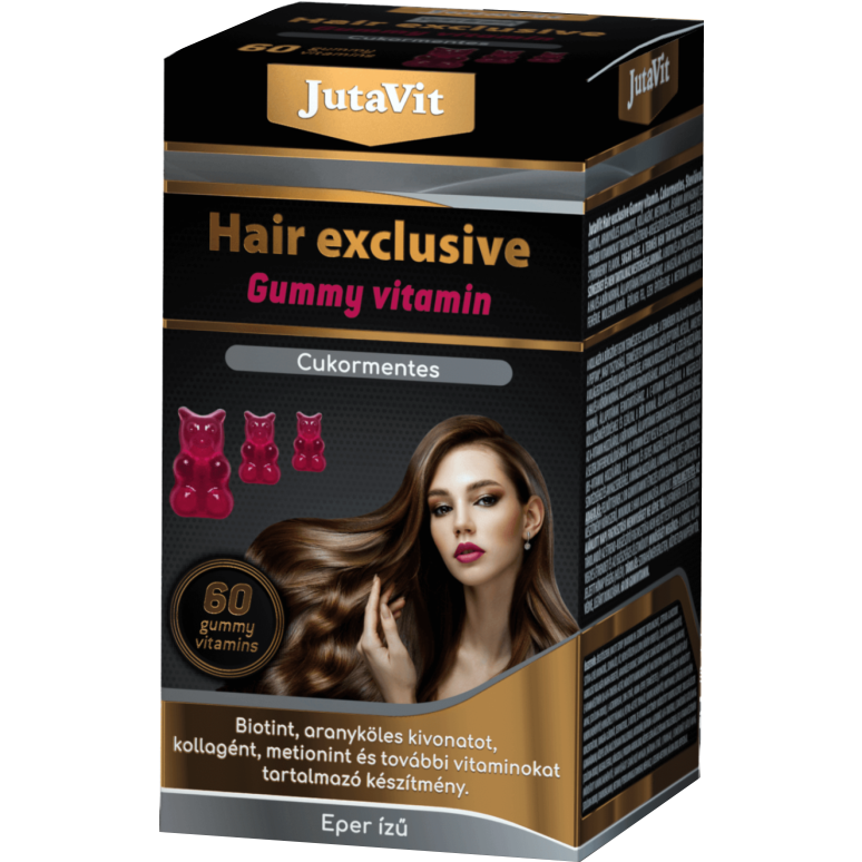 Oferte la Hair Exclusive Gummy Vitamine fara Zahar 60 vitamine gumate