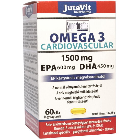 Oferte la Omega 3 Cardiovascular 1500mg EPA 600mg DHA 450mg 60tb