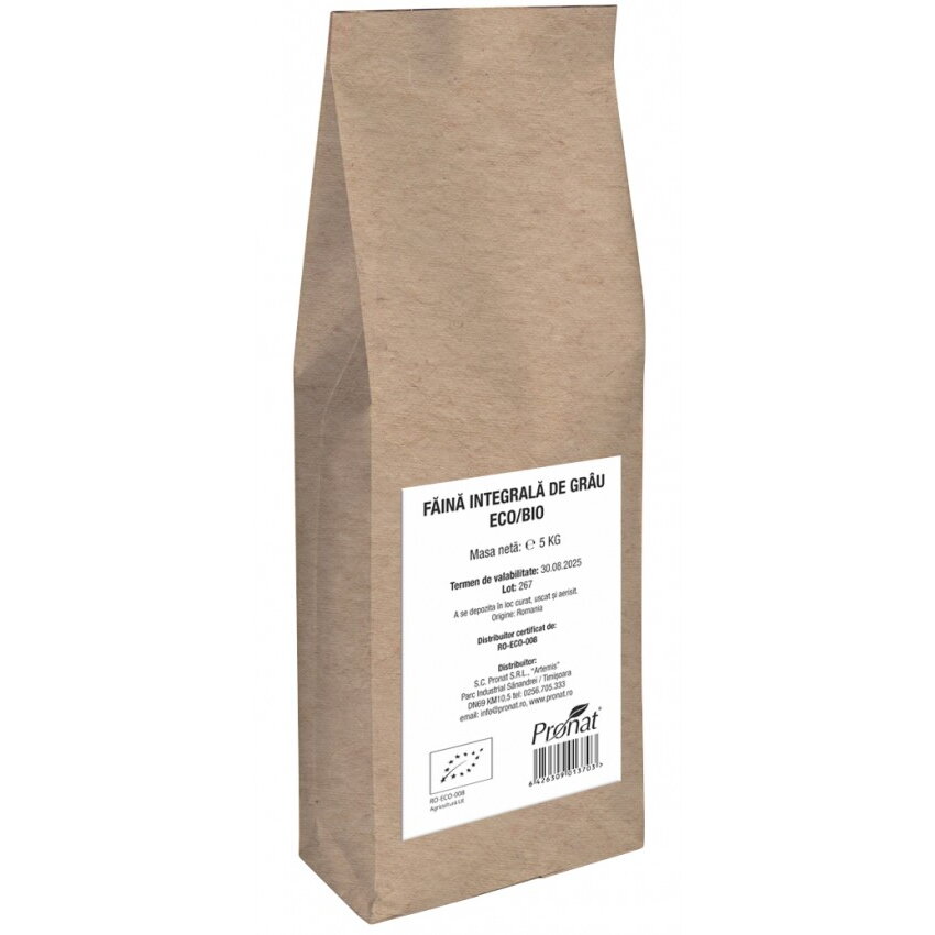 Oferte la Faina Integrala de Grau Ecologica/Bio 5kg