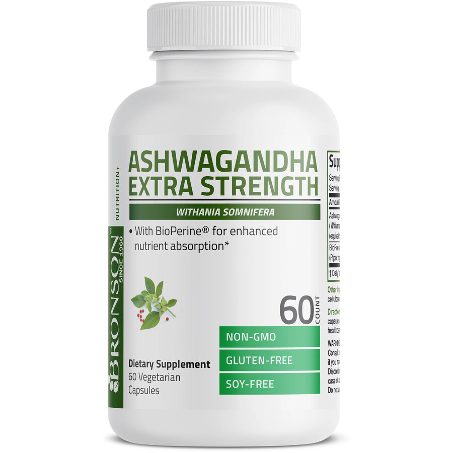 Oferte la Ashwagandha 3000mg cu Bioperina 60cps