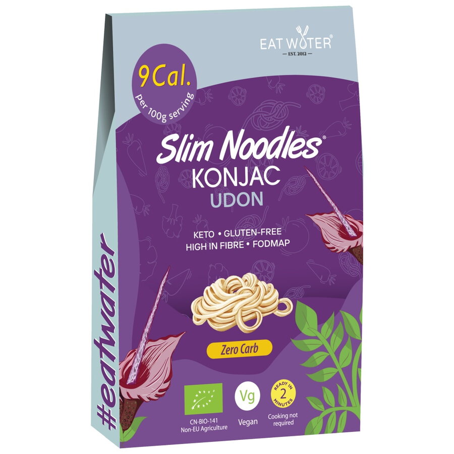 Oferte la Paste Udon din Faina de Konjac fara Gluten Zero Carb Ecologice/Bio 270g