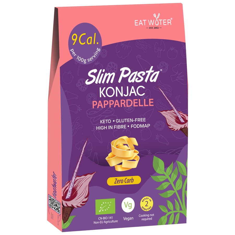 Oferte la Paste Pappardelle Keto din Faina de Konjac fara Gluten Zero Carb Ecologice/Bio 270g