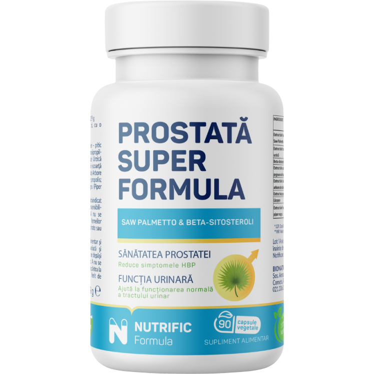 Oferte la Prostata Super Formula 90cps vegetale