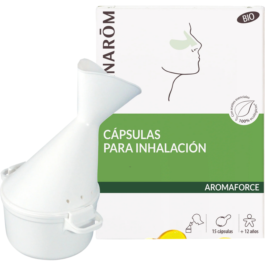 Oferte la Kit Capsule Inhalatii Bio 15 monodoze + Inhalator