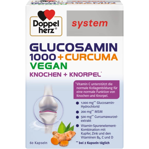Oferte la Glucozamina 1000 + Curcuma 60cpr