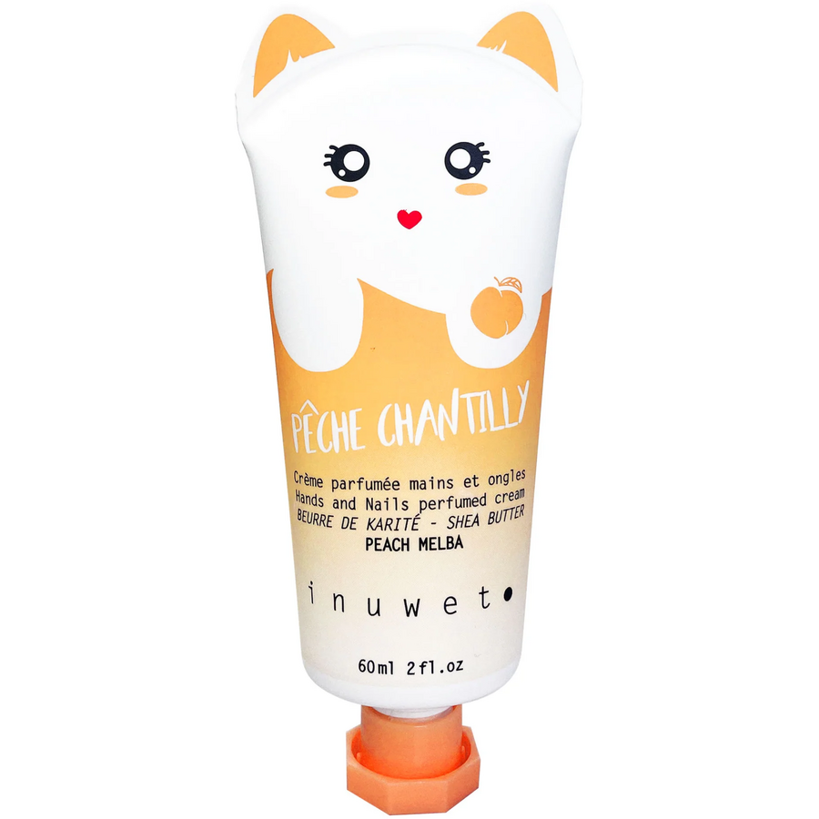 Oferte la Crema Hidratanta pentru Maini si Unghii cu Parfum de Piersica Peche Chantilly Inuwet 60ml