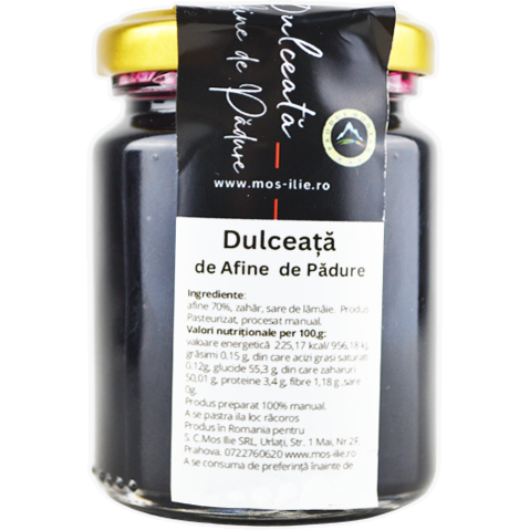Oferte la Dulceata de Afine de Padure 140g