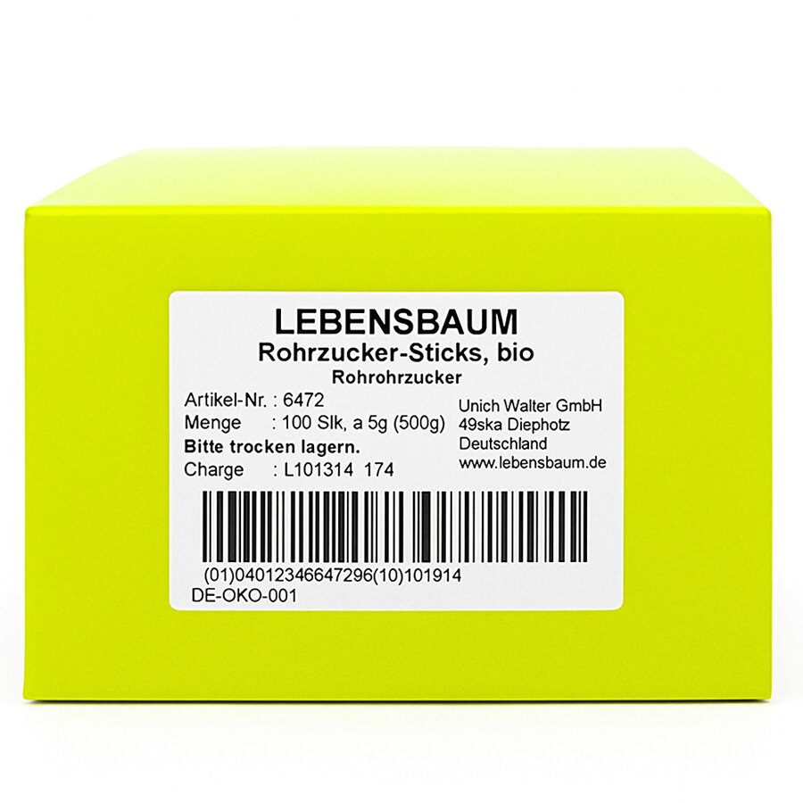 Oferte la Zahar Brut din Trestie de Zahar Ecologic/Bio 100 pliculete x 5g