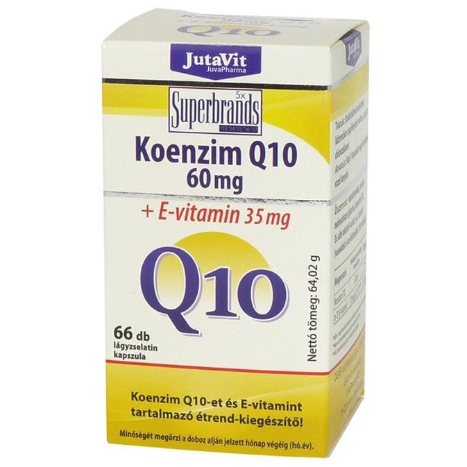 Oferte la Coenzima Q10 60mg + Vitamina E 35mg 66cps moi