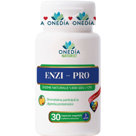 Oferte la Enzi-Pro Enzime Digestive Naturale 1400GDU 30cps