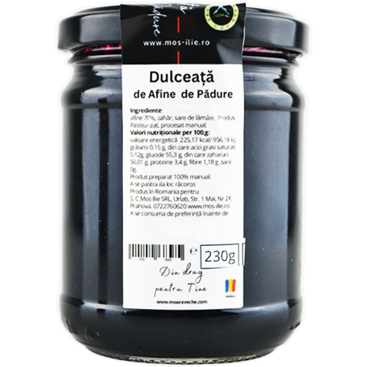 Oferte la Dulceata de Afine de Padure 230g