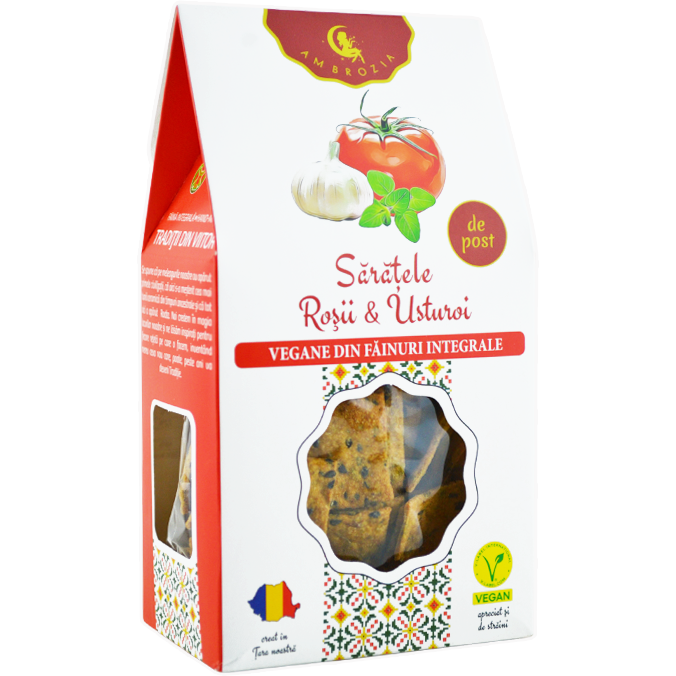 Oferte la Saratele cu Rosii si Usturoi 107g