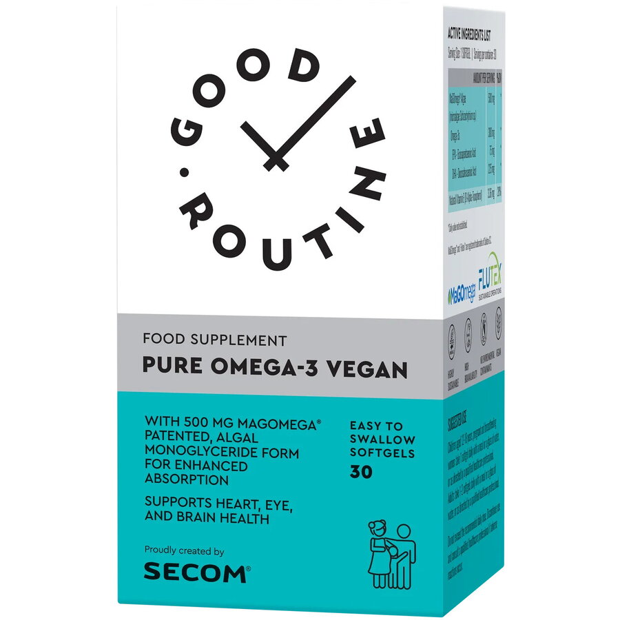 Oferte la Pure Omega-3 Vegan 30cps moi Secom,