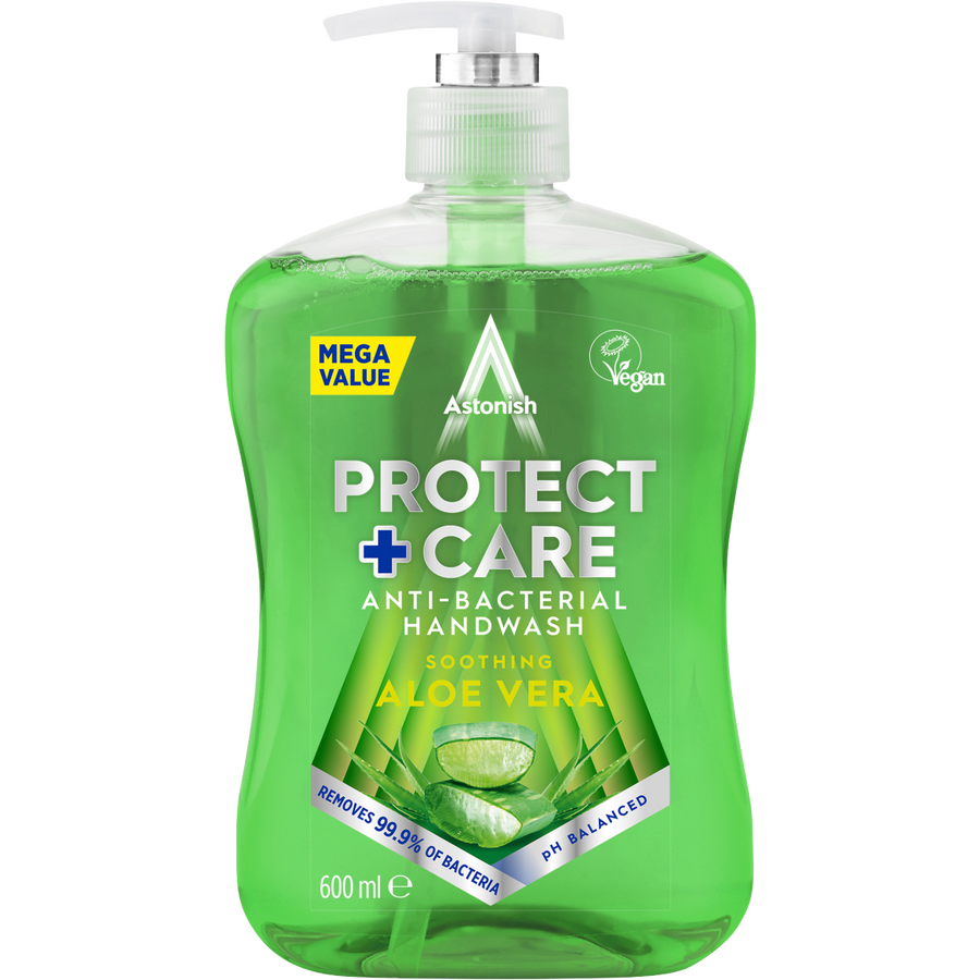 Oferte la Sapun Lichid Antibacterian cu Aloe Vera Protect & Care 600ml