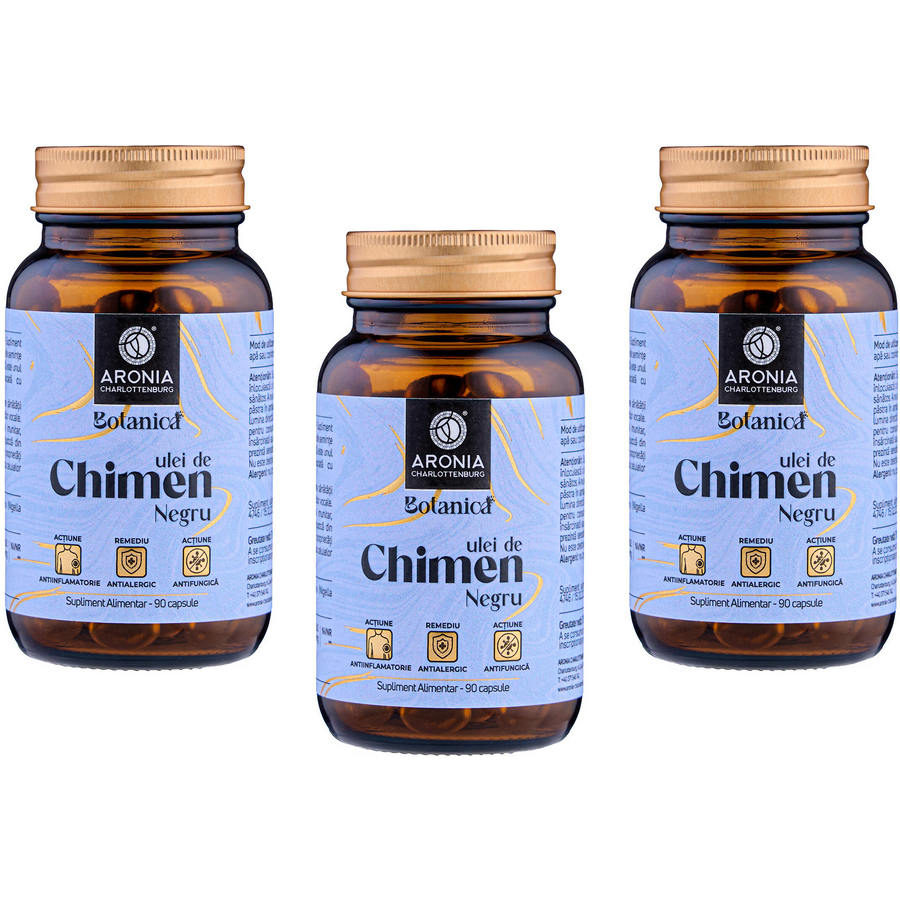 Oferte la Pachet Ulei de Chimen Negru (Negrilica) 3x90cps