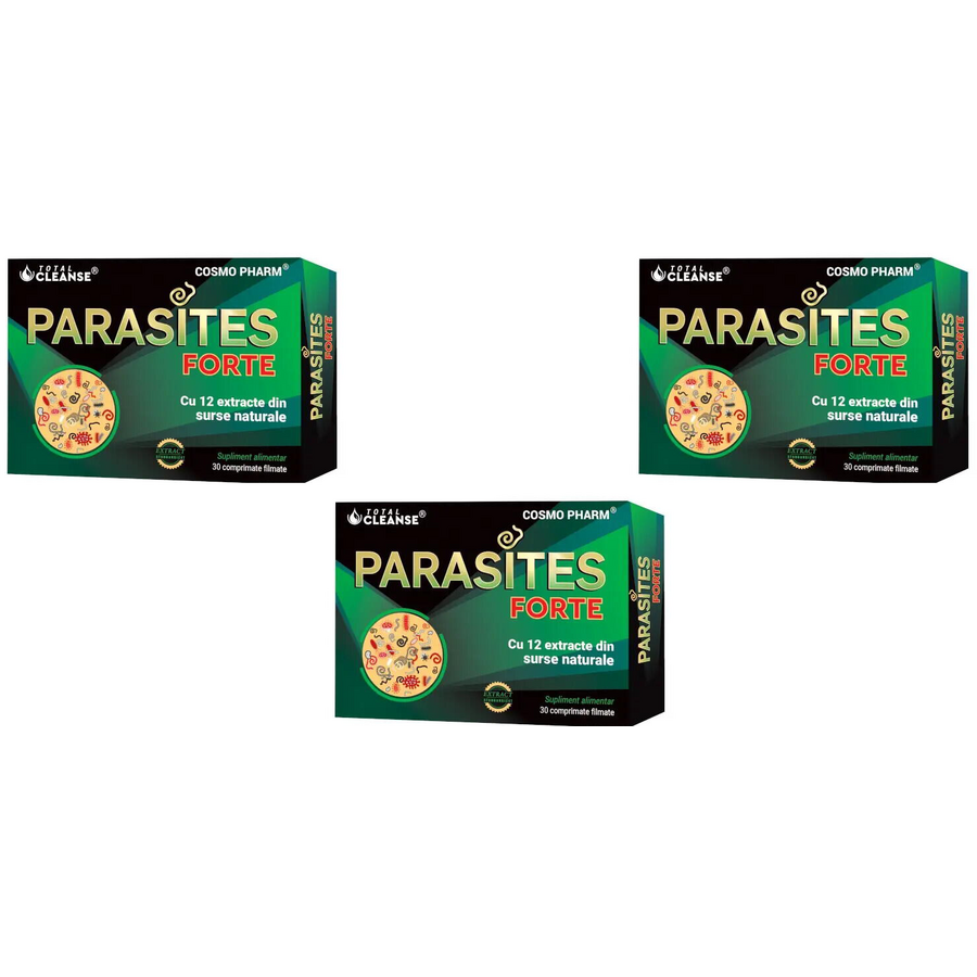 Oferte la Pachet Parasites Forte Total Cleanse 3x30tb