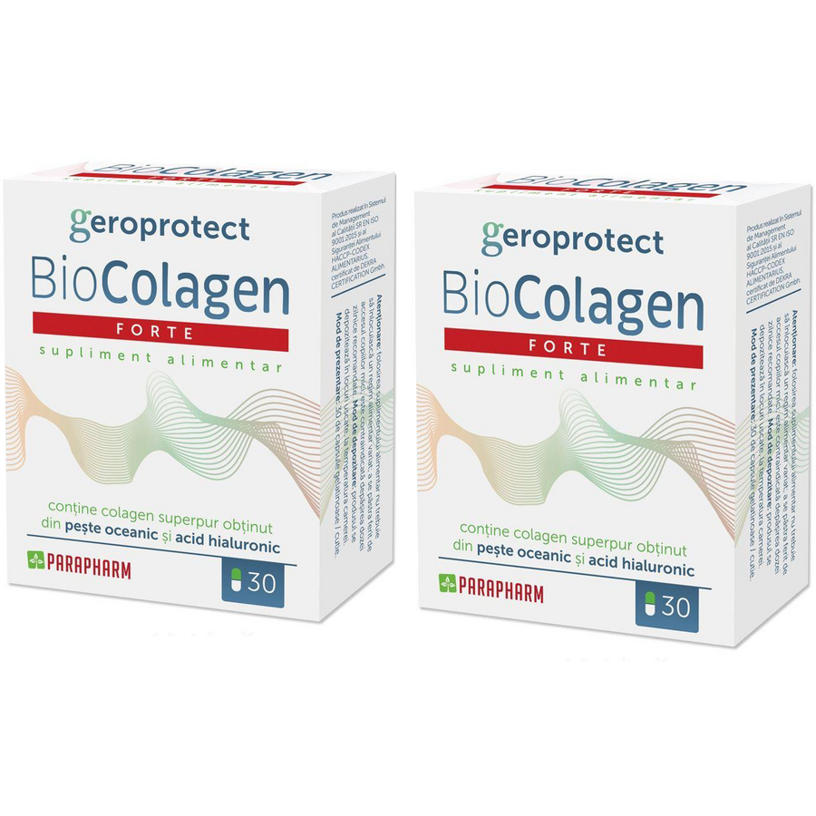 Oferte la Pachet BioColagen Forte 30cps + 30cps