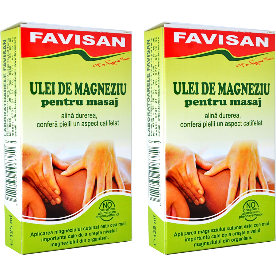 Oferte la Pachet Ulei de Magneziu 125ml+125ml