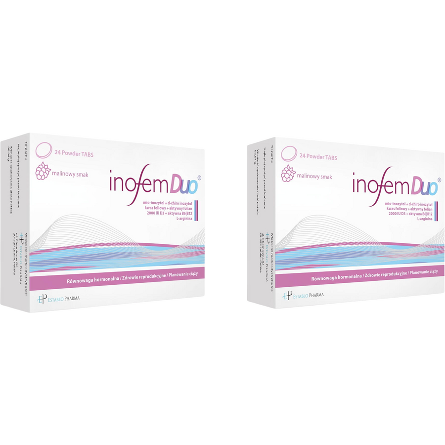 Oferte la Pachet Inofem Duo Tabs 24tb masticabile + 24tb masticabile