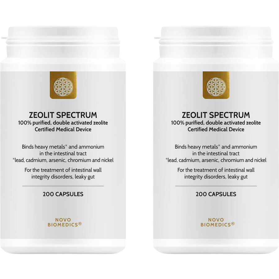 Oferte la Pachet Zeolit Spectrum (Uz Intern) 200cps vegetale + 200cps vegetale