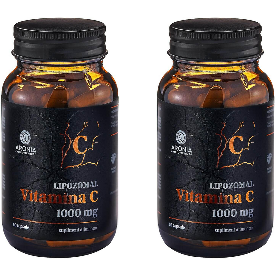 Oferte la Pachet Vitamina C Lipozomala 1000mg 60cps + 60cps