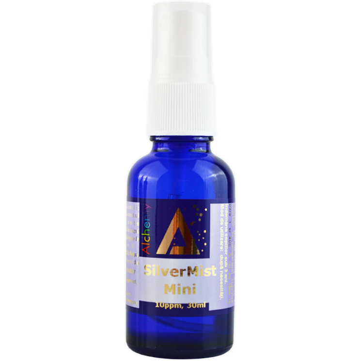Oferte la Hidrosol de Argint SilverMist Mini Spray 10ppm 30ml