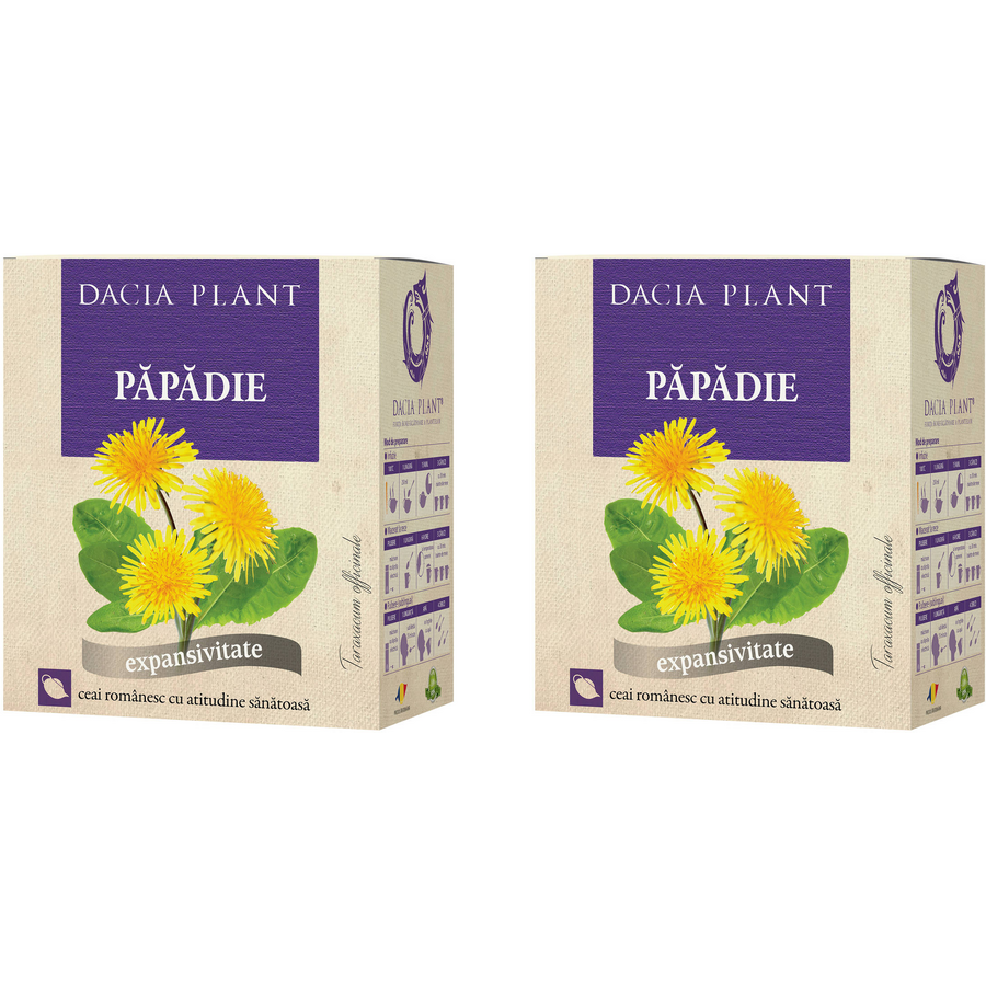 Oferte la Pachet Ceai de Papadie 50g + 50g