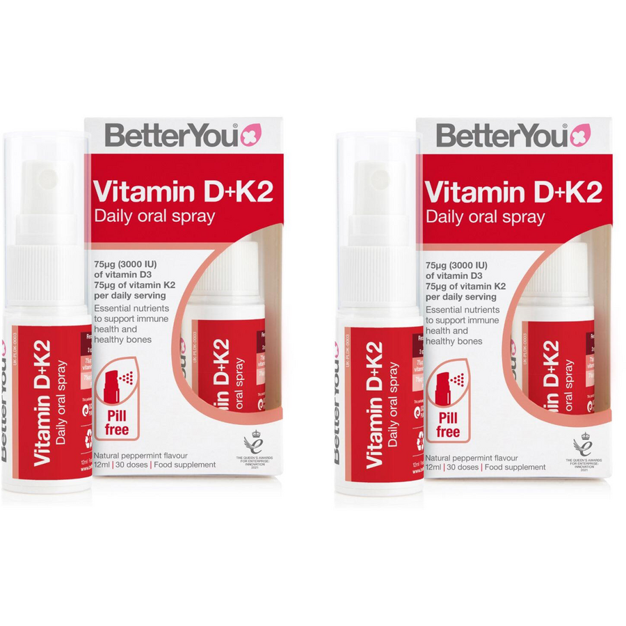 Oferte la Pachet Vitamina D+K2 Spray Oral 12ml + 12ml