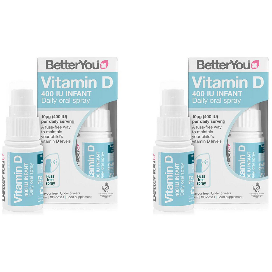 Oferte la Pachet Vitamina D400 Infant Spray Oral 15ml + 15ml