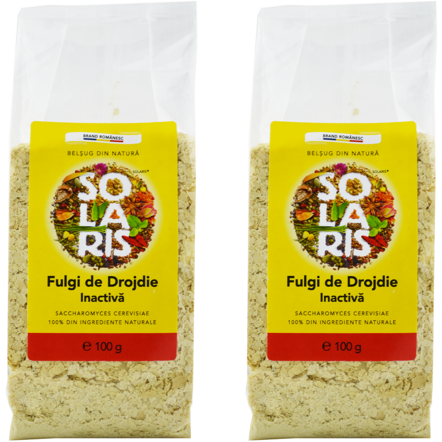 Oferte la Pachet Fulgi de Drojdie Inactiva 100g + 100g