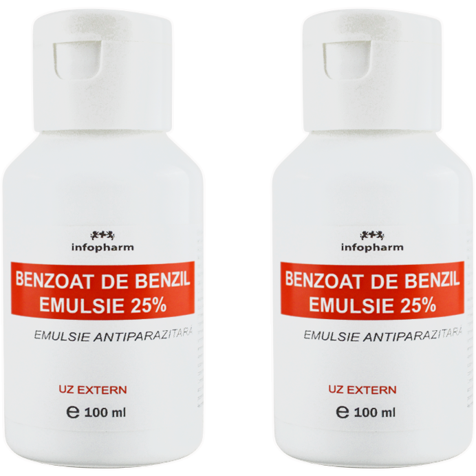 Oferte la Pachet Benzoat de Benzil Emulsie 100ml + 100ml