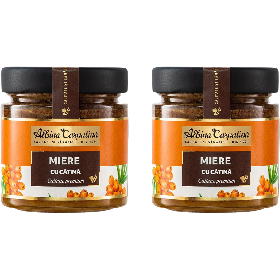 Oferte la Pachet Miere cu Catina 270g + 270g