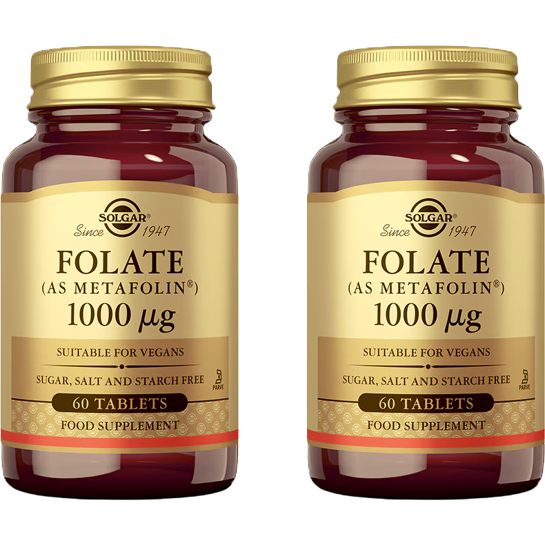 Oferte la Pachet Folate (ca Metafolin) 1000mcg 60tb + 60tb