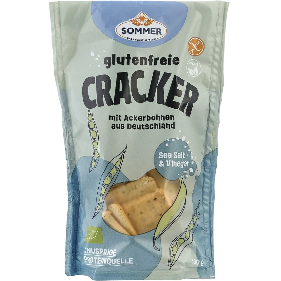 Oferte la Crackers cu Fasole si Sare de Mare fara Gluten Ecologici/Bio 100g