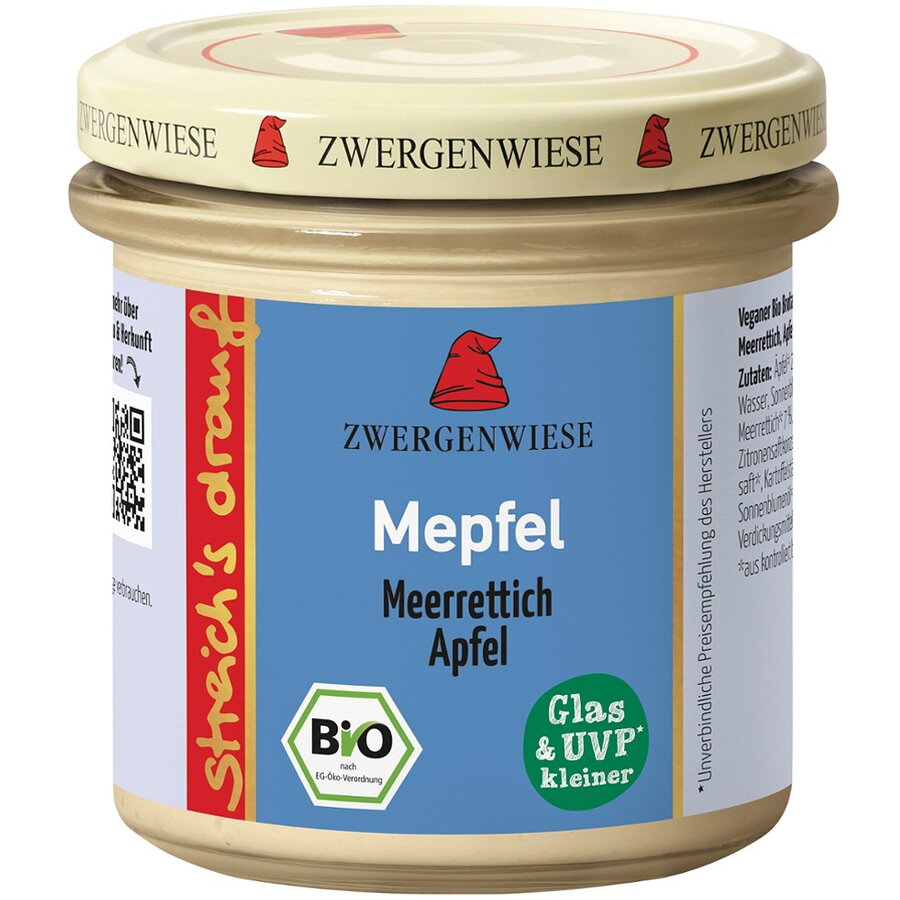 Oferte la Crema Tartinabila Mepfel cu Hrean si Mar fara Gluten Ecologica/Bio 135g