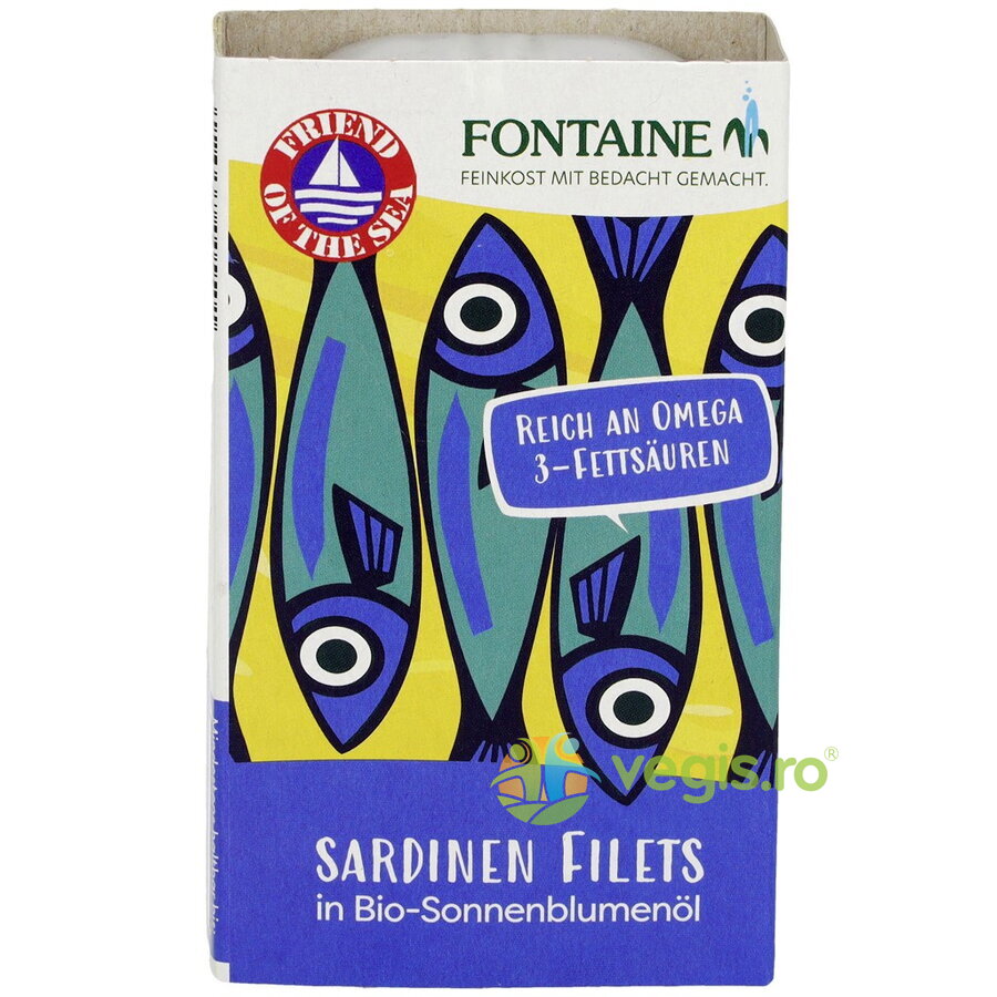 Oferte la File de Sardine cu Piele fara Oase in Ulei de Floarea-Soarelui 125g