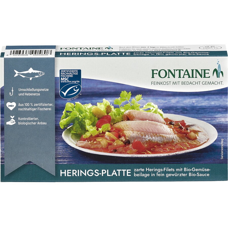 Oferte la File de Hering in Sos Usor Picant cu Legume 200g