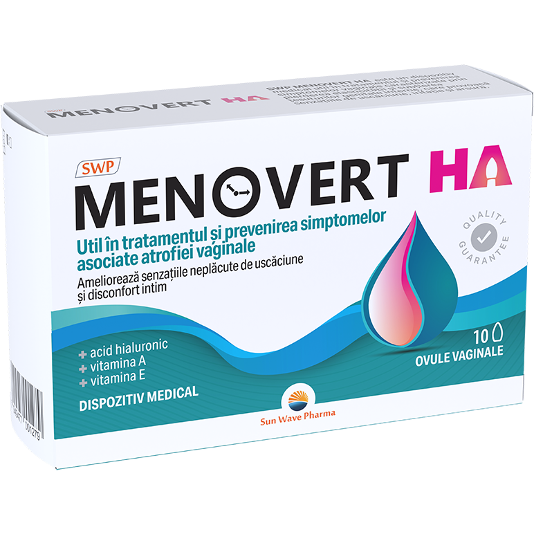 Oferte la Menovert HA 10 ovule vaginale