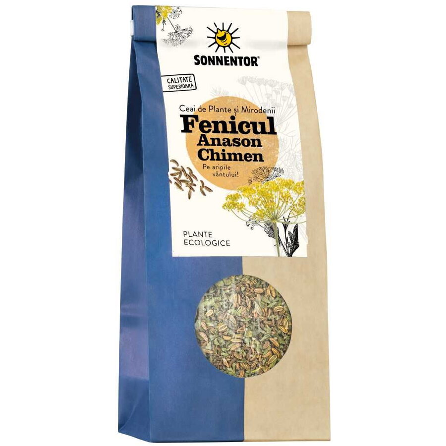 Oferte la Ceai de Fenicul, Anason, Chimen Ecologic/Bio 150g