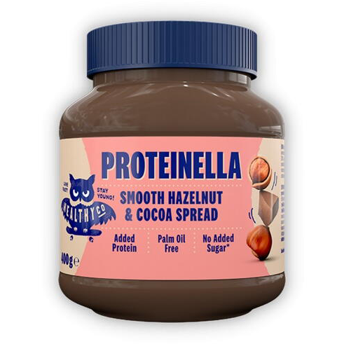 Oferte la Crema Tartinabila Proteica cu Alune de Padure si Cacao Proteinella fara Zahar Adaugat 360g