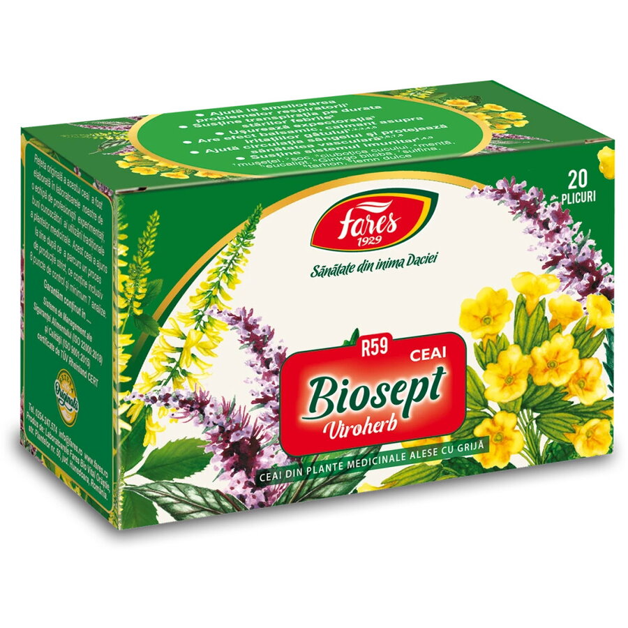 Oferte la Ceai Biosept Viroherb (R59) 20dz