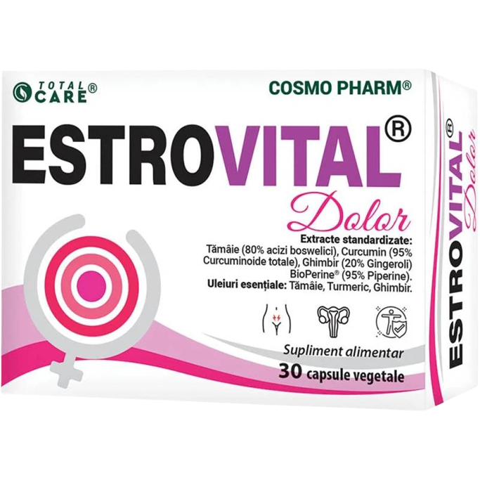 Oferte la Estrovital Dolor 30cps vegetale