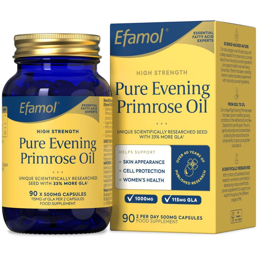 Oferte la Pure Evening Primrose Oil 500mg 90cps