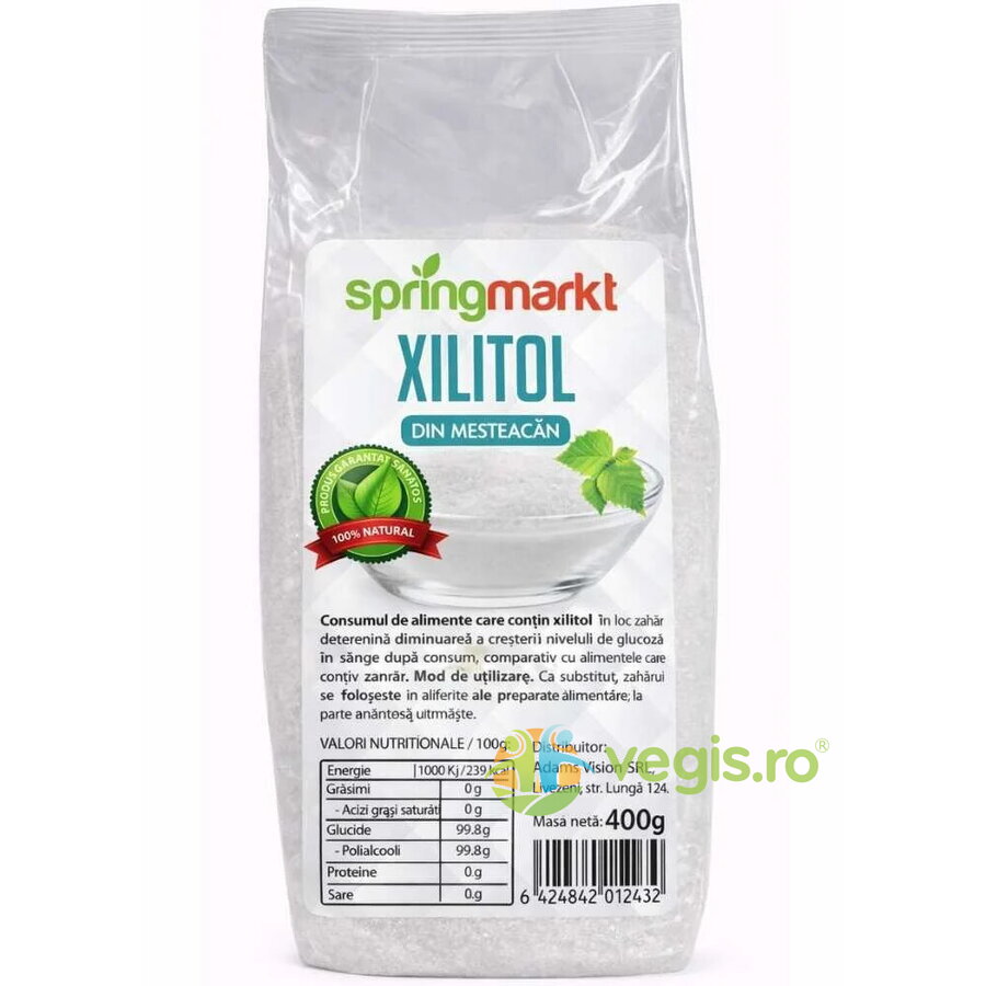 Oferte la Xilitol din Mesteacan 400g