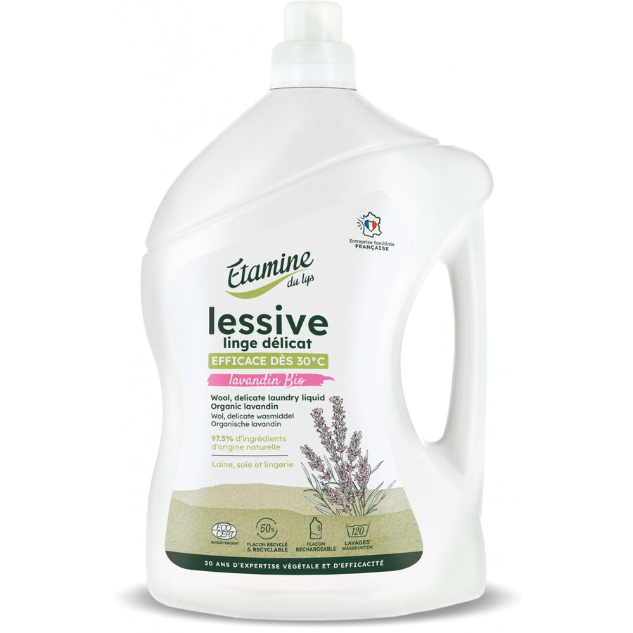 Oferte la Detergent pentru Rufe Delicate si Lana cu Parfum de Lavanda Format Mediu 3L