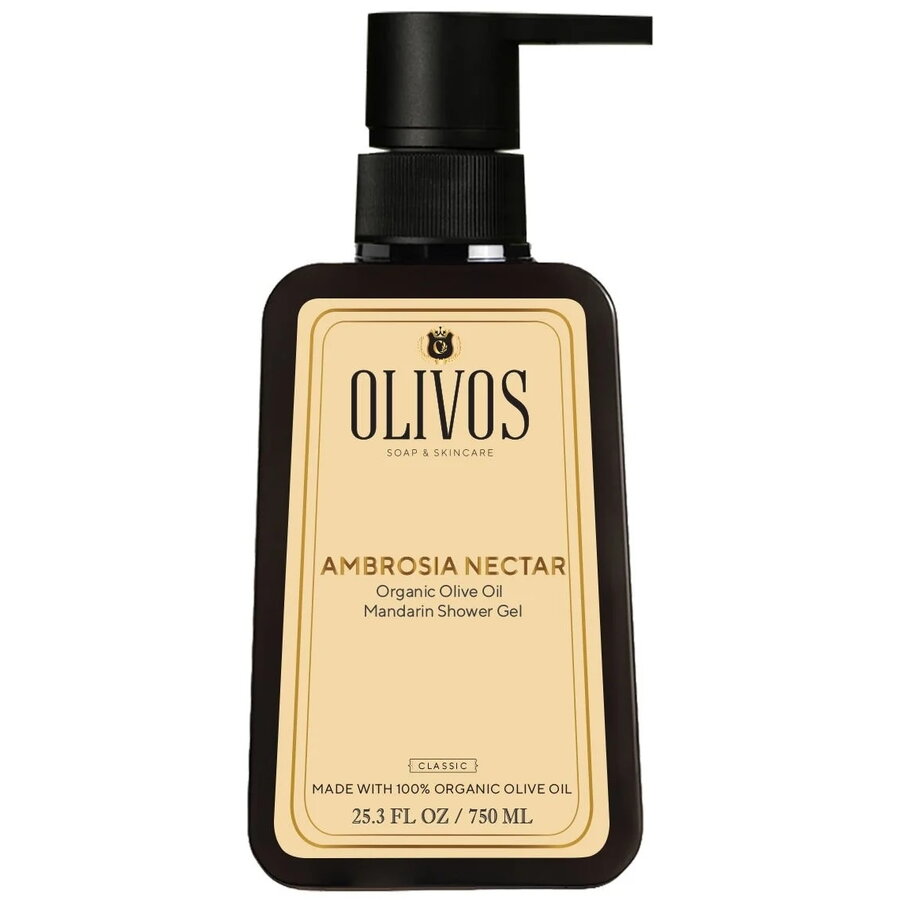 Oferte la Gel de Dus cu Ulei de Masline si Parfum de Mandarine Ambrosia Nectar 750ml