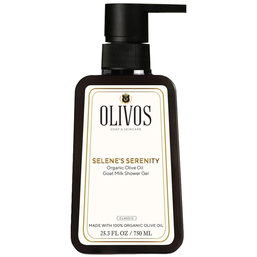 Oferte la Gel de Dus cu Ulei de Masline si Lapte de Capra Selene's Serenity 750ml