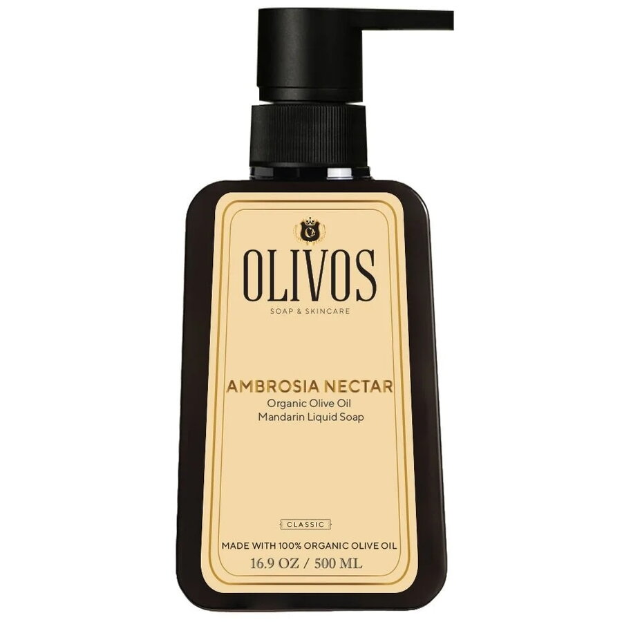 Oferte la Sapun Lichid cu Ulei de Masline si Parfum de Mandarina Ambrosia Nectar 500ml